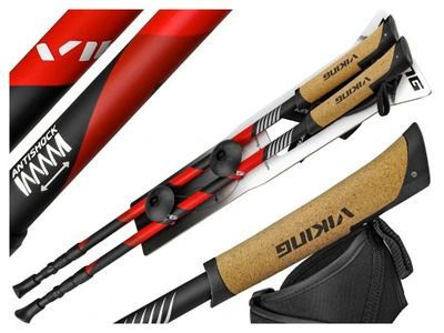 Nowe Kijki VIKING KUBE PRO Nordic Walking 66-135cm W-wa Ursynów