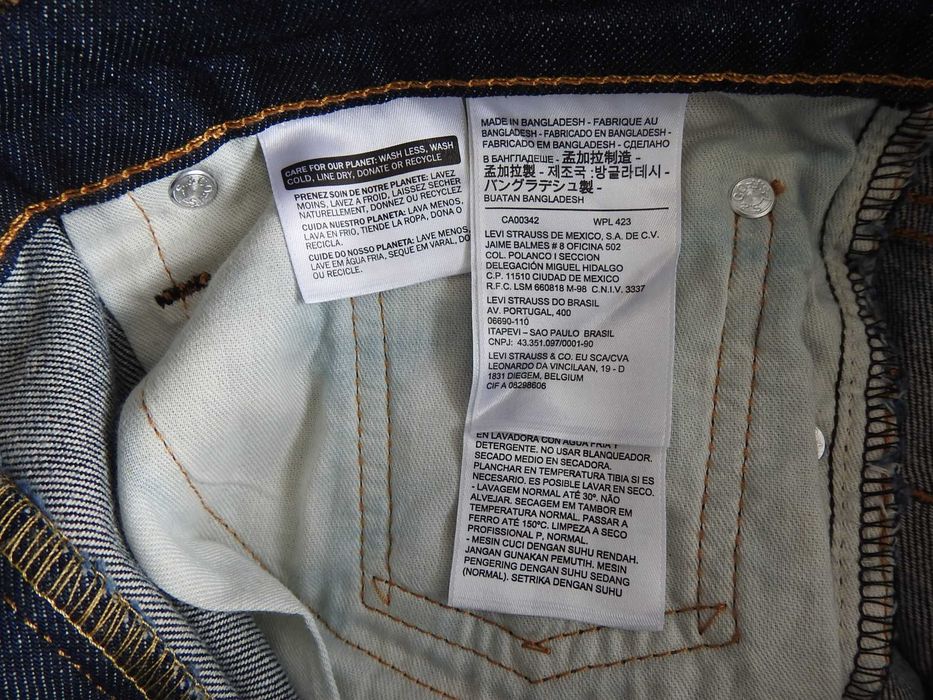 Levis 511 Stretch slim fit Новые джинсы 31x32 100% оригинал из США
