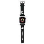 Karl Lagerfeld Pasek KLAWMSLKCNK Apple Watch 38/40/41mm czarny/black