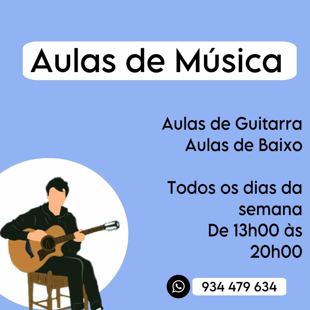 Aulas particulares de música