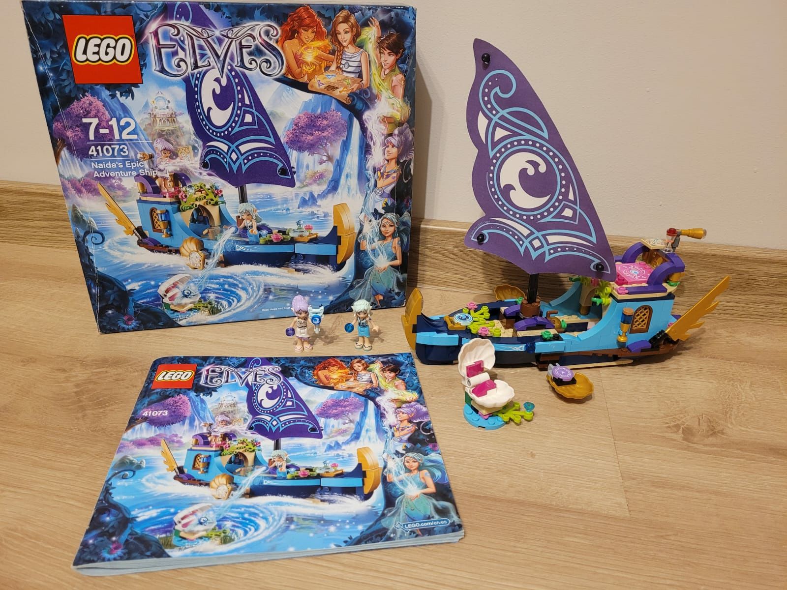 Lego elves statek Naidy 41073