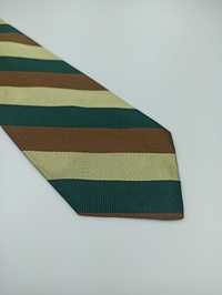 Calabrese włoski jedwabny krawat w paski maj113