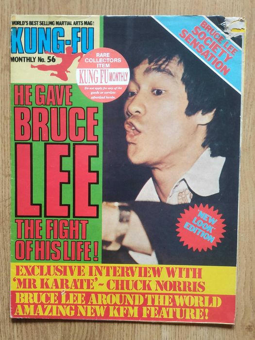 Bruce Lee Kung Fu Monthly 2 Sztuki Plakat