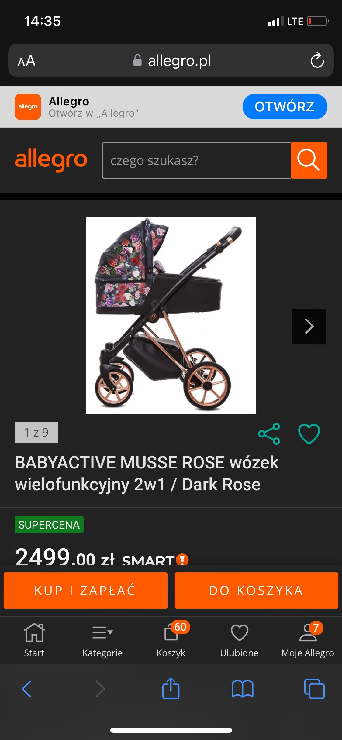 Wózek babyactiv 2w1