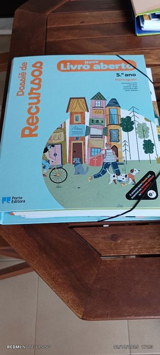 Novo Livro Aberto - quinto ano, Português. Dossier de Recursos - P E