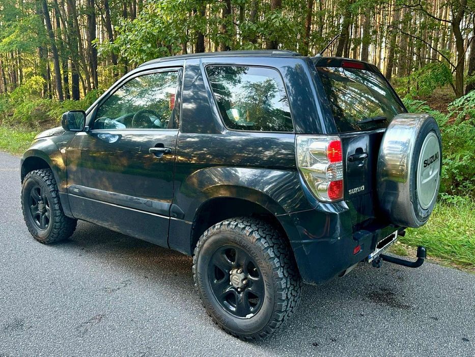 Suzuki Grand Vitara 2008 1.6 106km 4x4 hak terenowe opony
