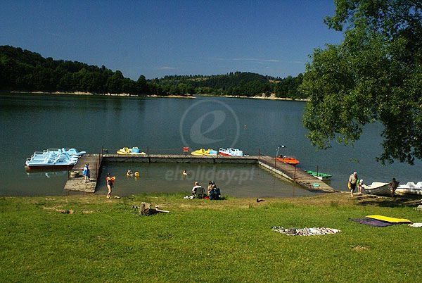 Solina domek TRZY TARASY widokowe na JEZIORO SOLIŃSKIE