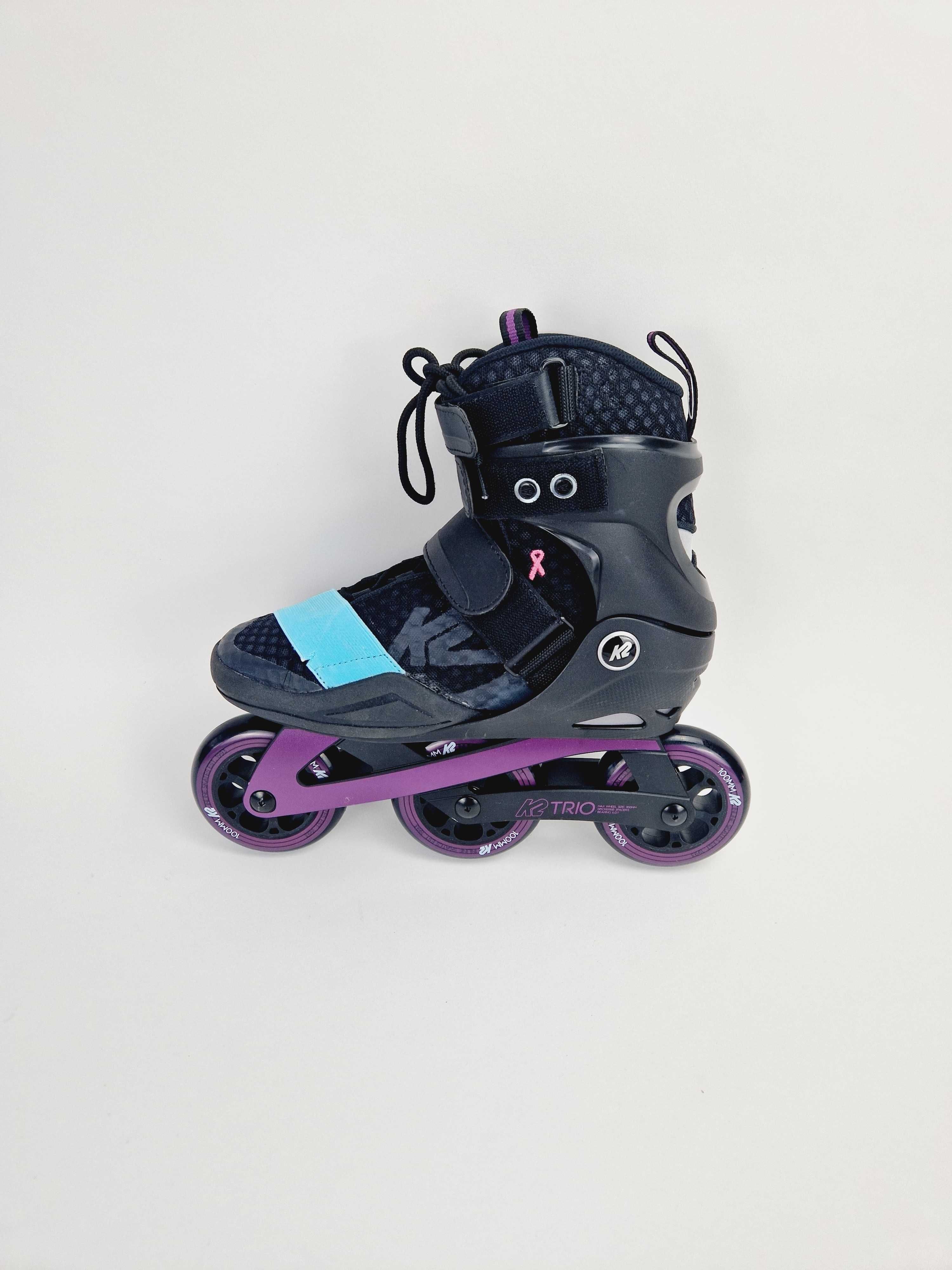 Rolki K2 TRIO 100mm rozmiar 39,5