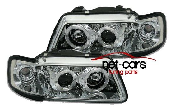 Reflektory Lampy przód AUDI A3 S3 8L ANGEL EYES LED C