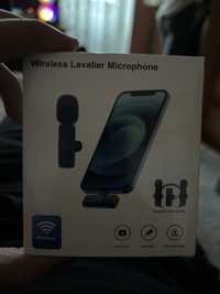 Мікрофон wireless lavalier microphone iphone