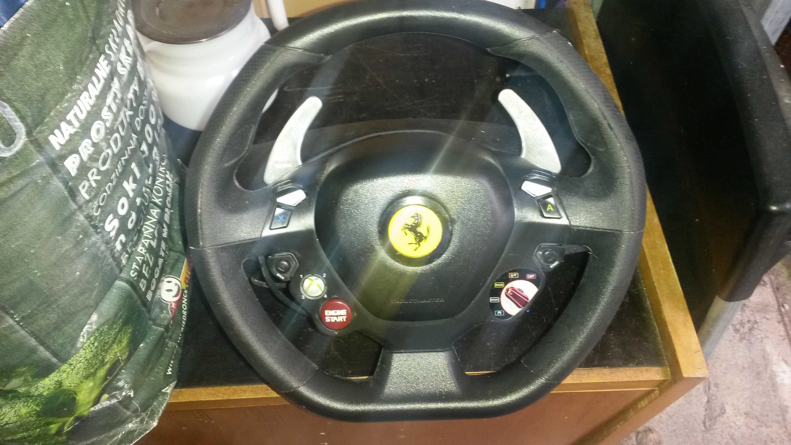 Kierownica Thrustmaster Ferrari 458 Italia komputer PC lub Xbox 360