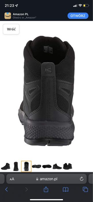 KEEN Explore Mid WP męskie buty zimowe, turystyczne 42.5