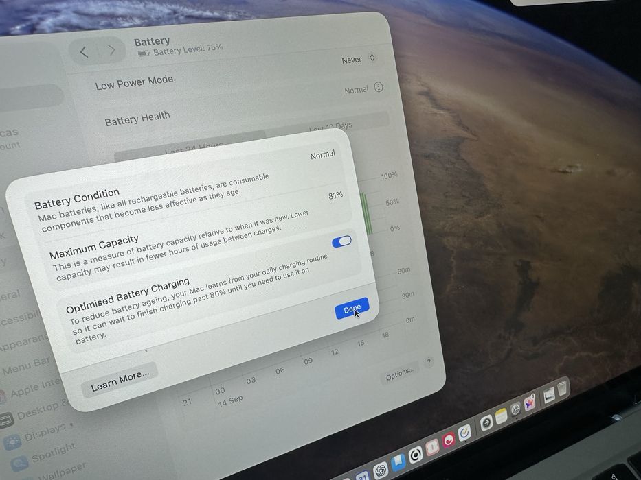 MacBook Air M1 13” (disco 512 GB, memória 16 GB)