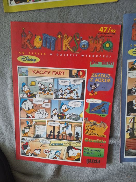 Stare gazety komiksowo 4 szt