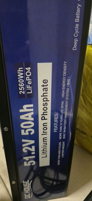 Акумулятор 48Вольт (51,2) dc house бренд із США