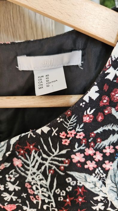 Sukienka haftowana H&M L/40