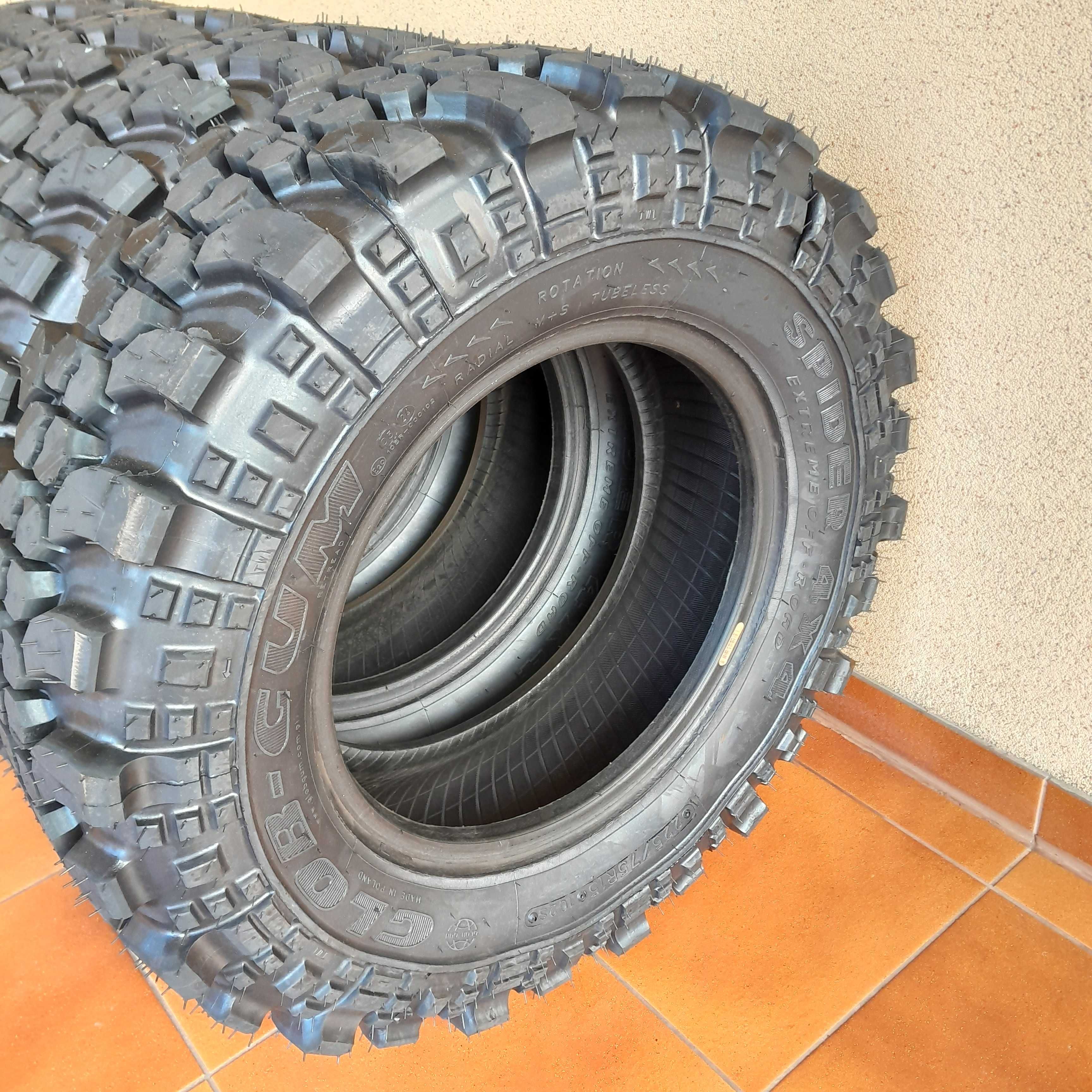 Opony bieżnikowane 225/70 R15 TERENOWE 4x4 M/T SIMEX