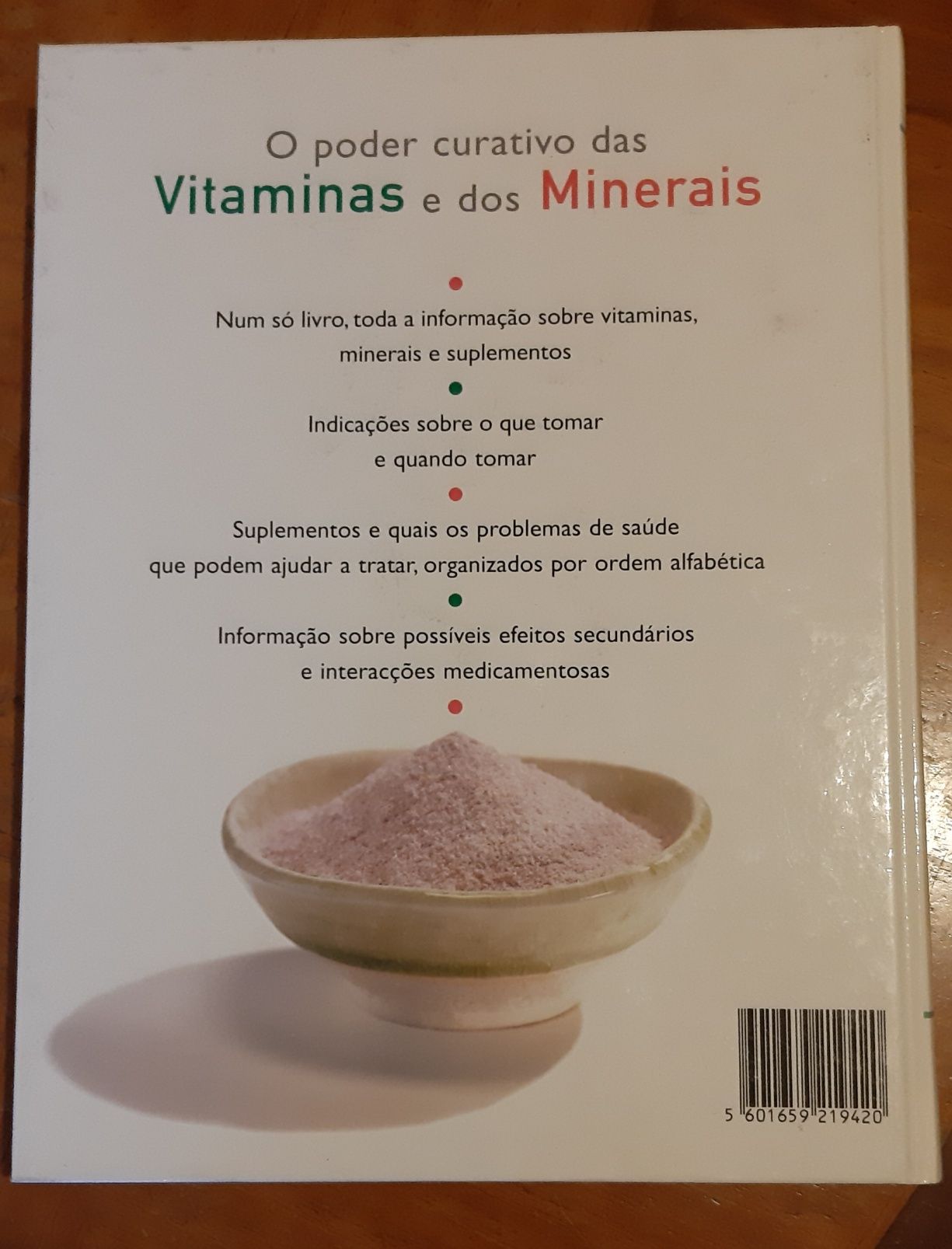 Livro _ O Poder curativo das Vitaminas e dos Minerais