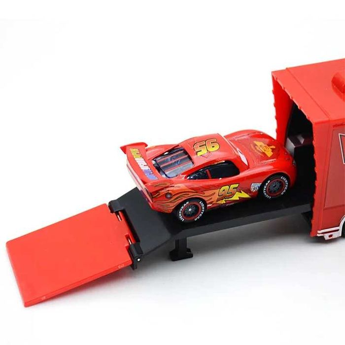 Auta Cars Zygzak Złomek Resoraki Metal 7 sztuk 1:64