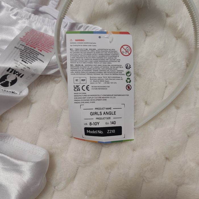 Костюм ангела з аксесуарами 140 р