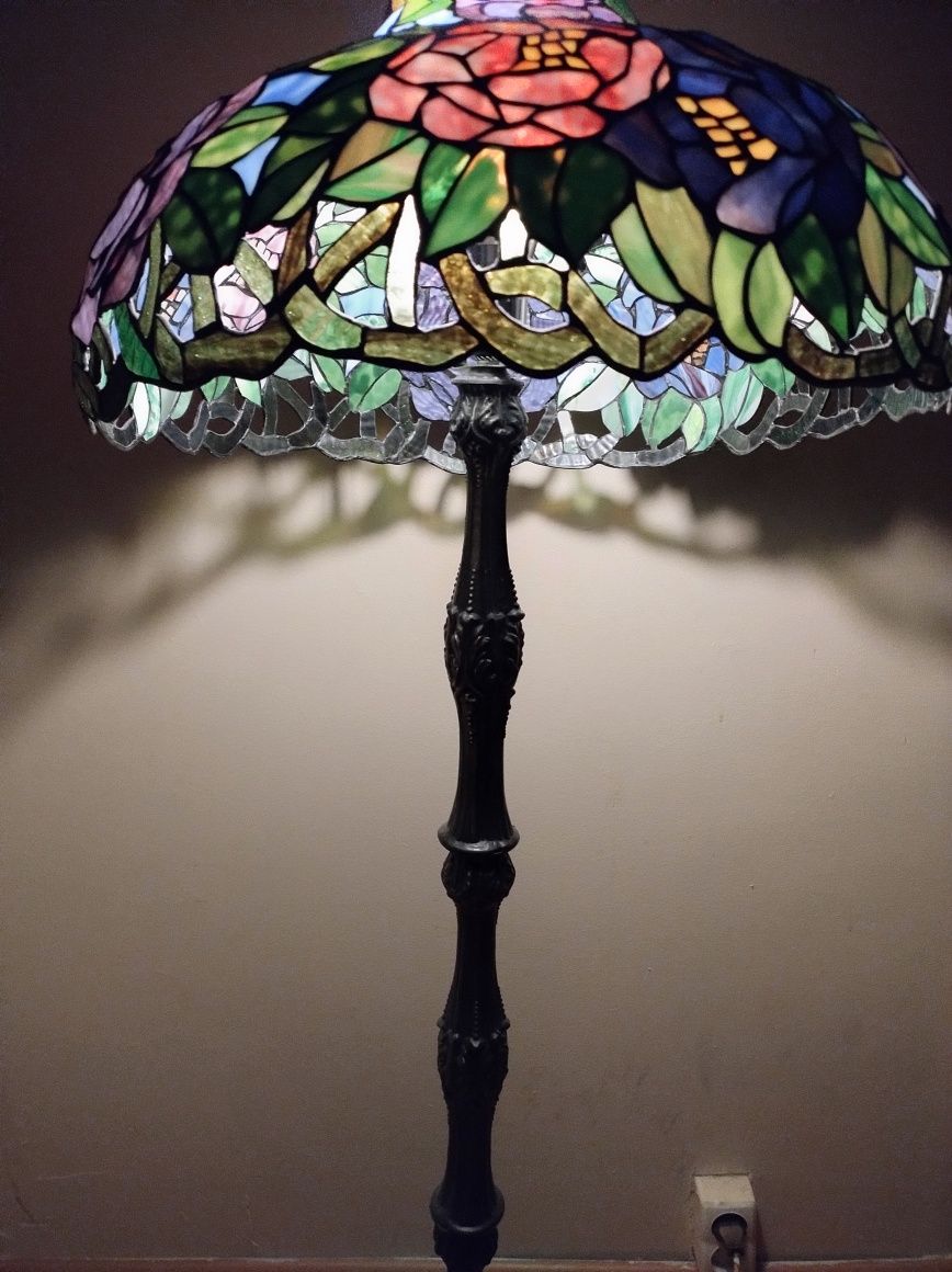 Lampa.Klosz witraż.Tiffany.