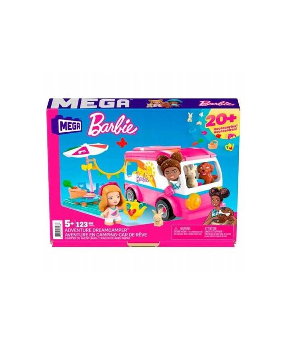 BARBIE - Mega Bloks KLOCKI - Wymarzony kamper GWR35