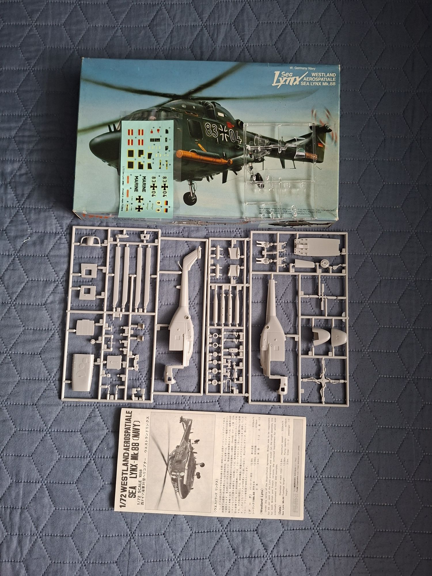 Model helikoptera LYNX Sea.