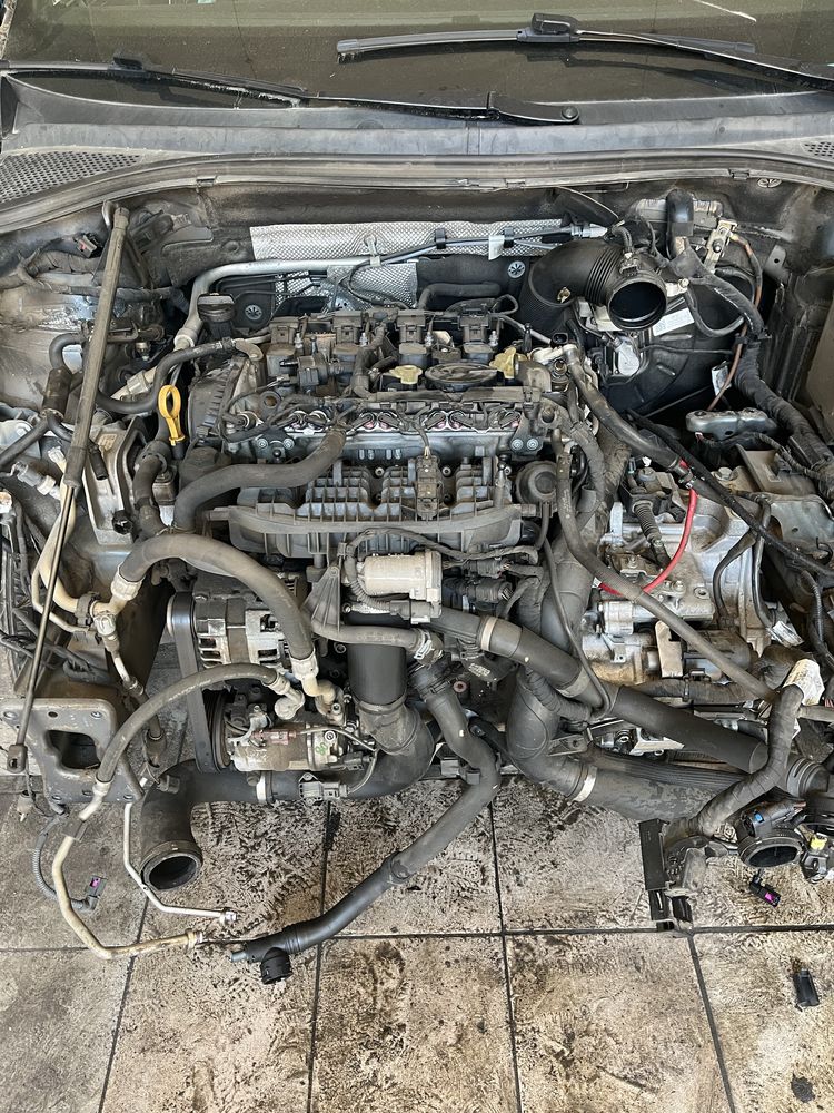 Двигатель мотор в сборе 2.0 бензин  TFSI vw tiguan 2/ 2018 / allspace