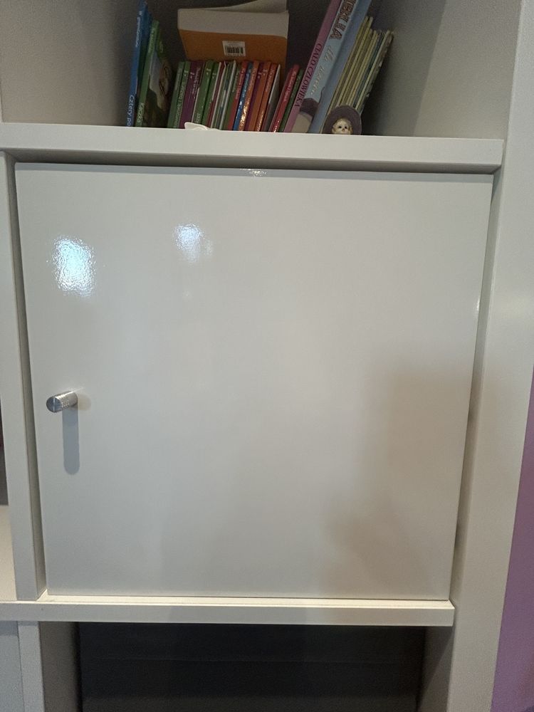 Kallax 5x5 meble dziecięce białe
