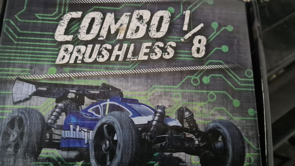 Combo brushless 1/8 hobbytech