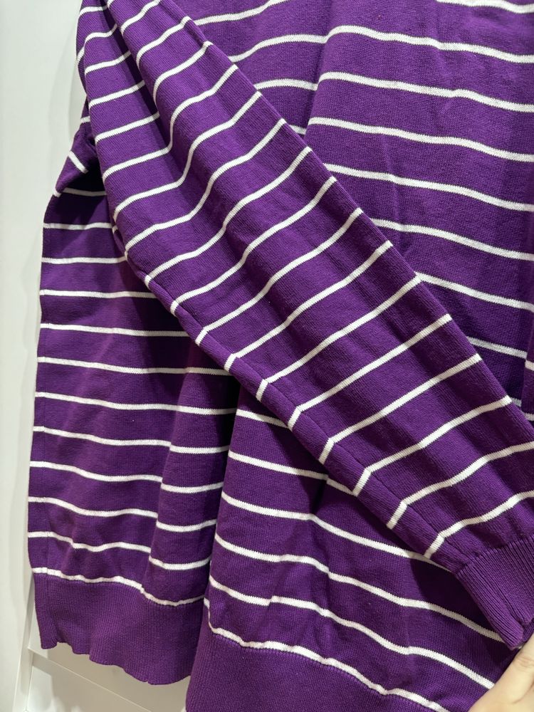 Fioletowy sweterek Tommy Hilfiger