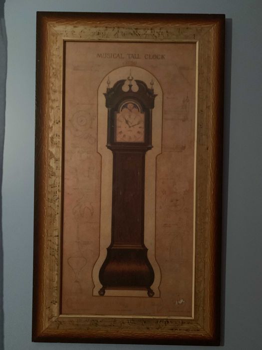 Quadro decorativo – Musical Tall Clock