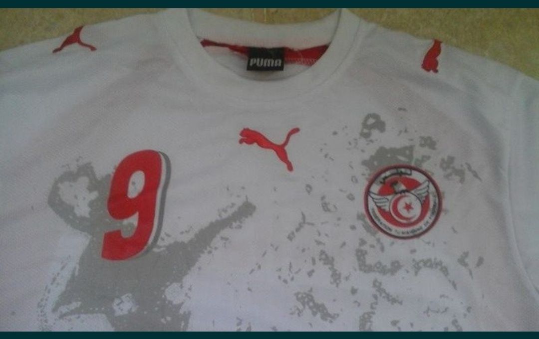 Camisola oficial da selecçao da Tunísia do Mundial 2006