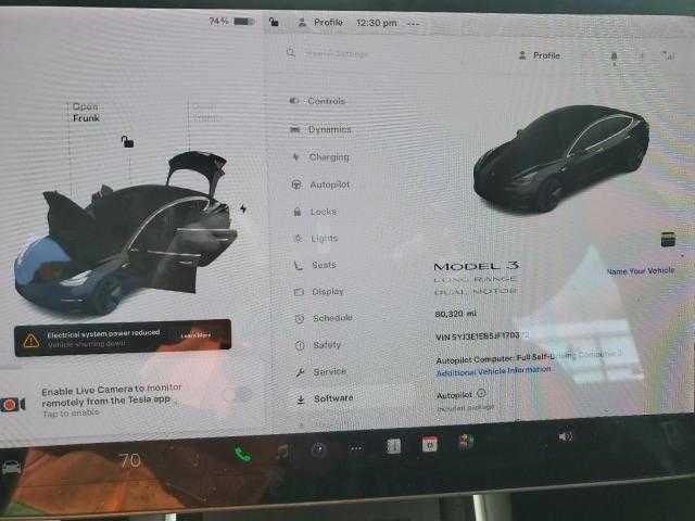 Tesla Model 3 Long Range Dual Motor  2018 рік