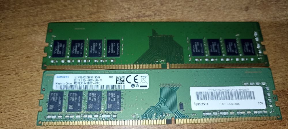 Пам'ять для ПК, ддр4, DDR4, 2400mgz, samsung, hunix