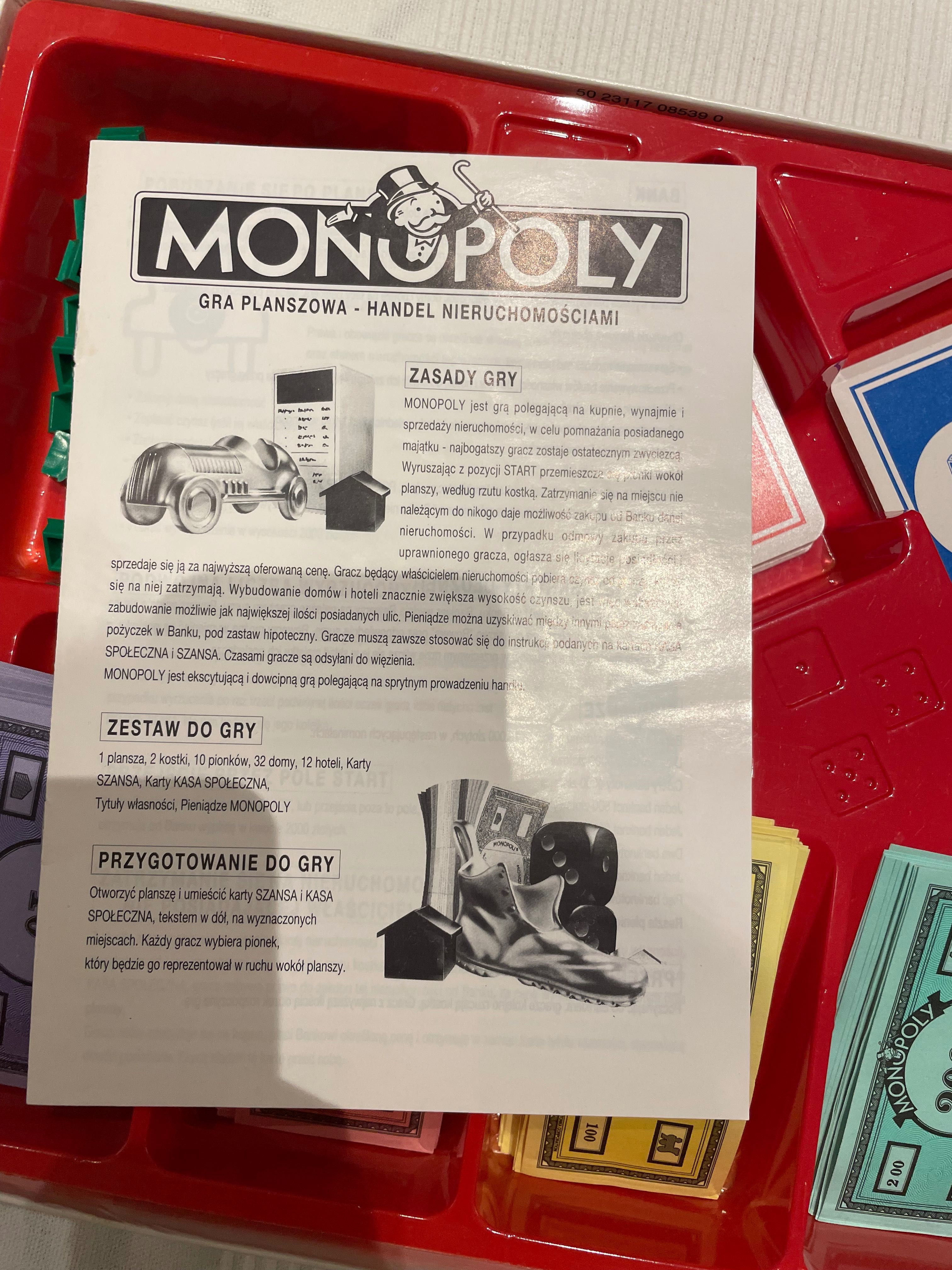 Monopoly wersja z 1993r