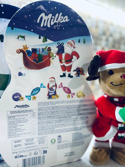 Адвент Календар Мілка Сніговик