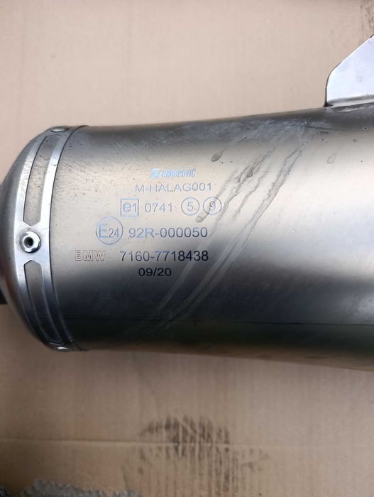 Tłumik akropowicz BMW k1300s