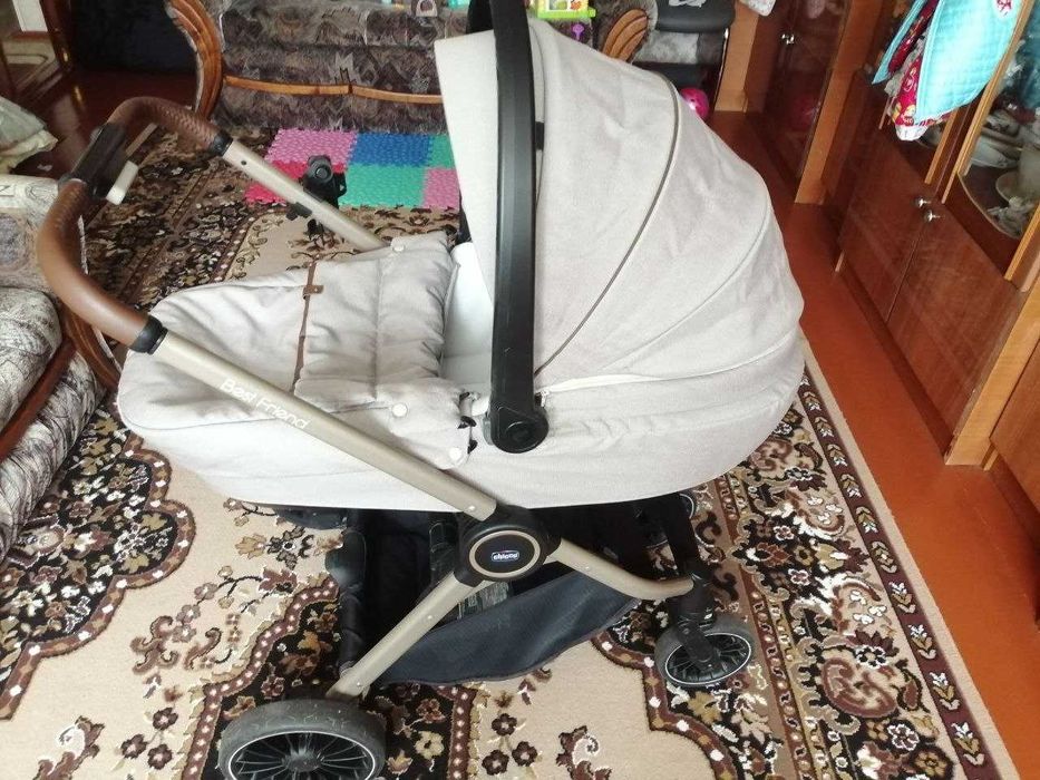 Коляска 2 в 1 Best Friend Pro Light, колір бежевий