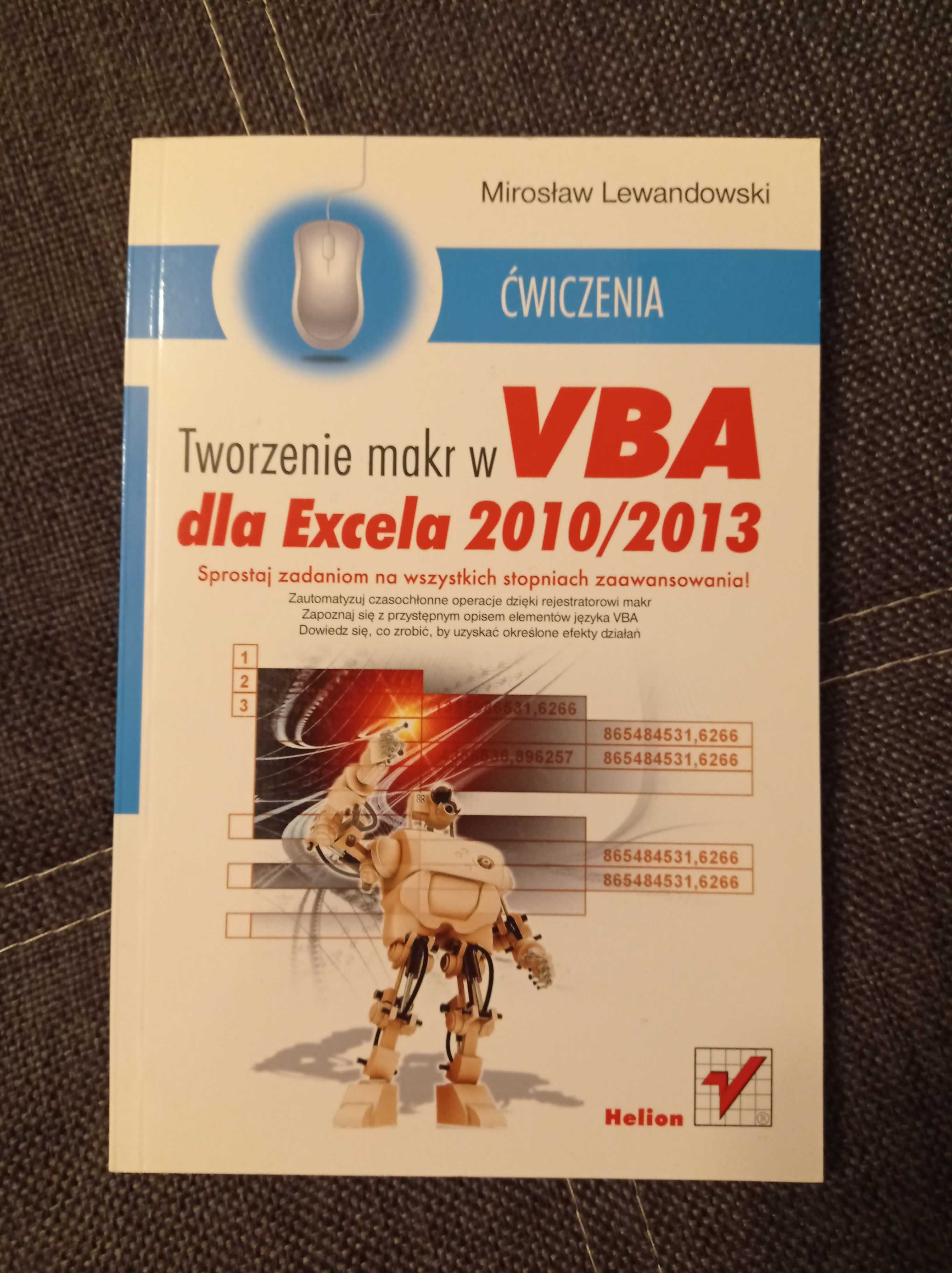 Makra / Książka "Tworzenie makr w VBA dla Excela 2010/2013"