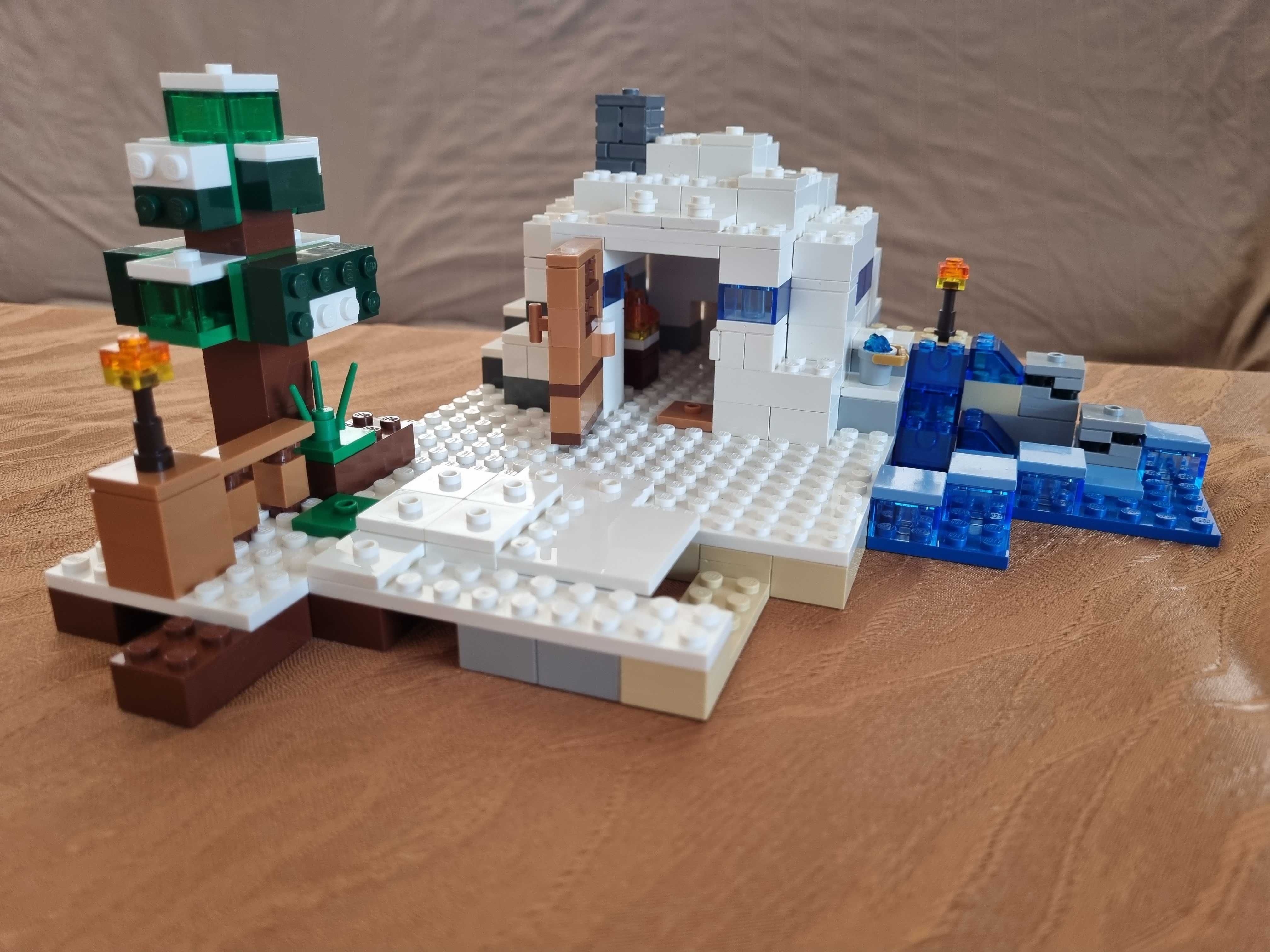 Lego Minecraft 21120 Śnieżna kryjówka.