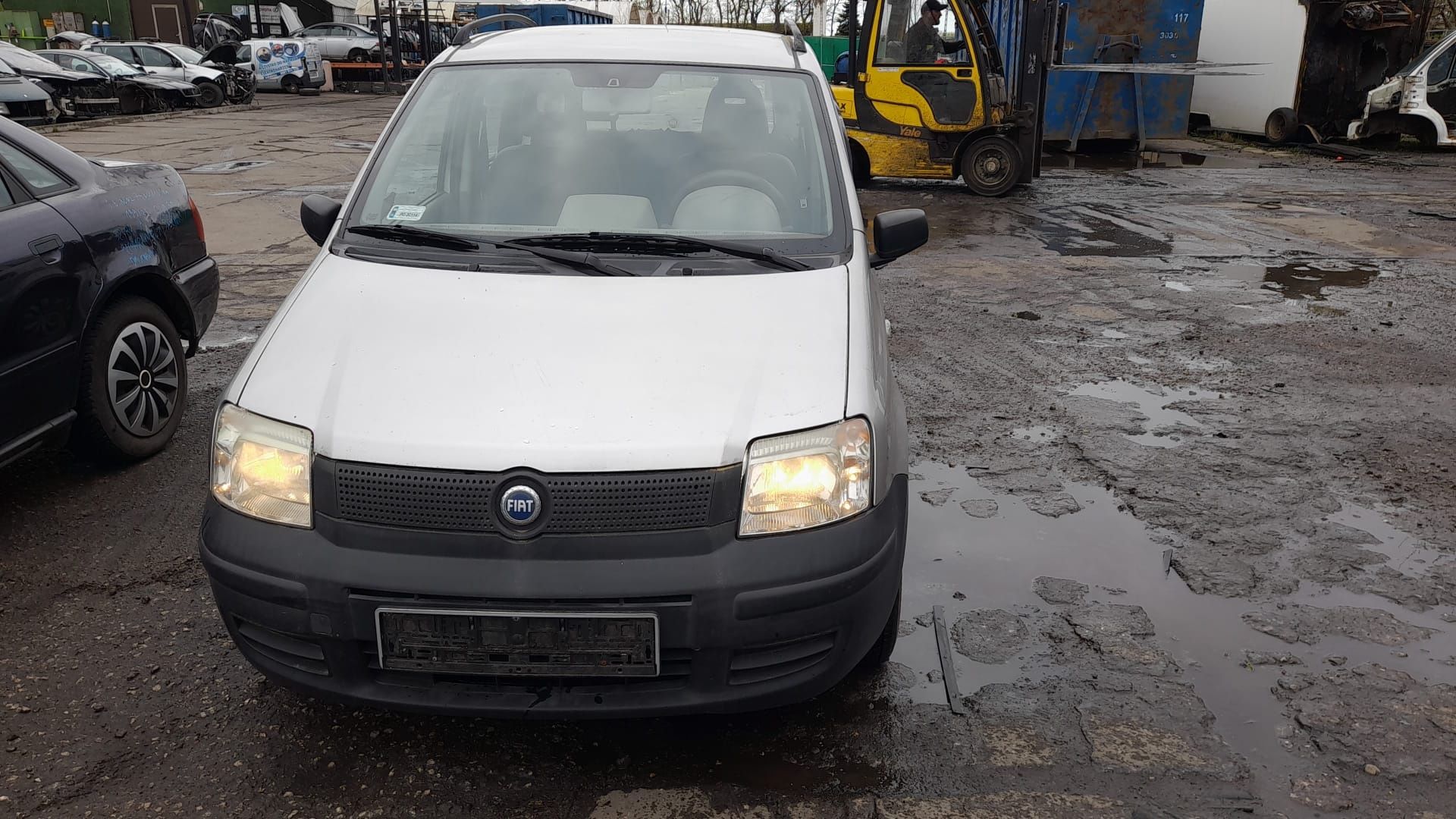 Fiat Panda 2004r. 1.1 benzyna 40kW/55KM maska 198/24