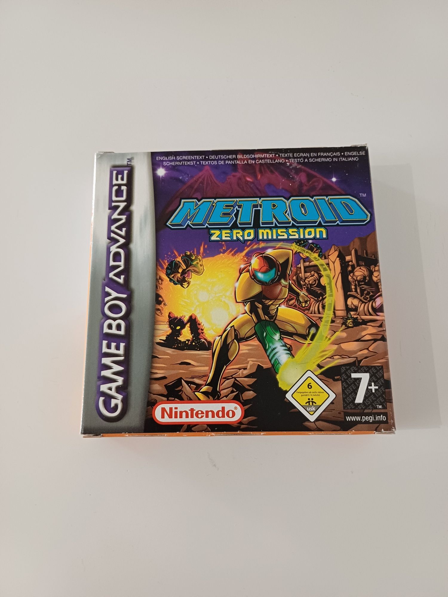 Metroid Zero Mission Nintendo Gameboy Advance oryginalna