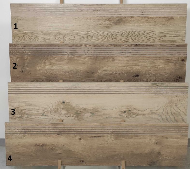 NOWOŚĆ!!! Płytki Gresowe Drewnopodobne Stopnica 30x120 GAT.1