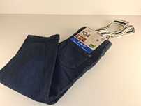 A085 Lupilu Jeansy Chłopięce Z Szelkami Slim Fit Granatowe Rozmiar 104