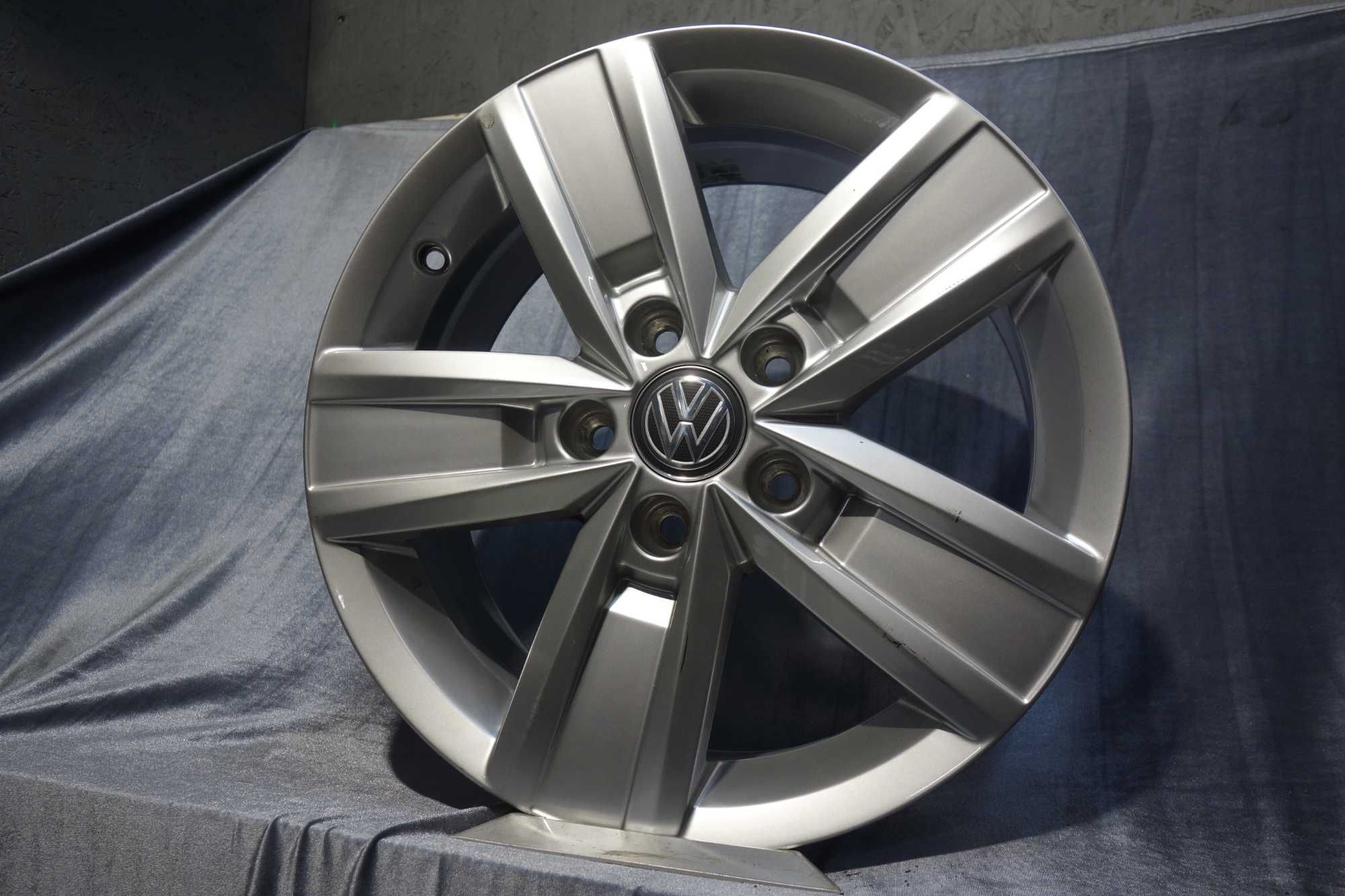 Alufelgi VW 17" 5x120 Caravelle Multivan Transporter Srebrne 741