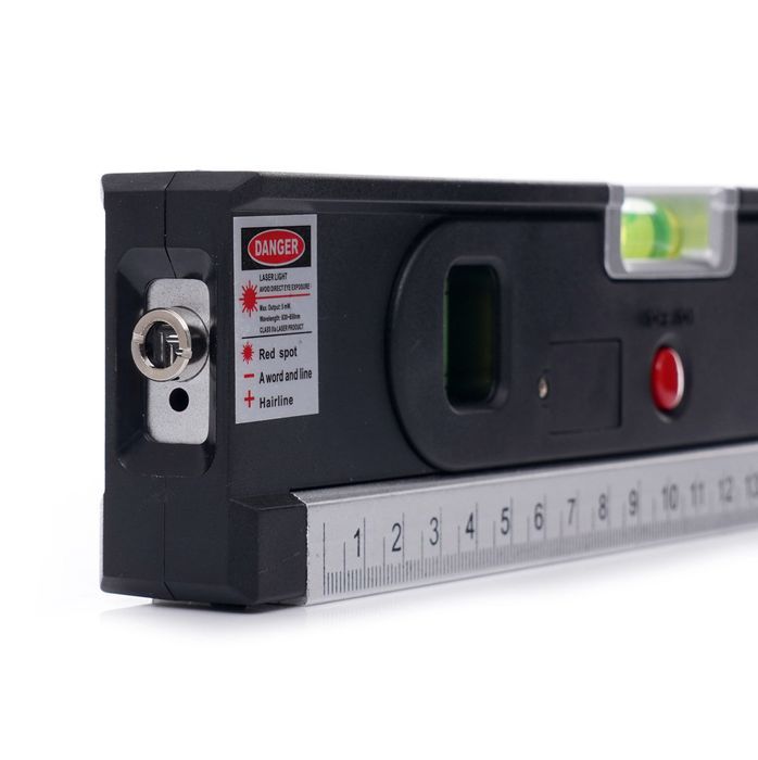 Poziomica laserowa z miarą KD10438