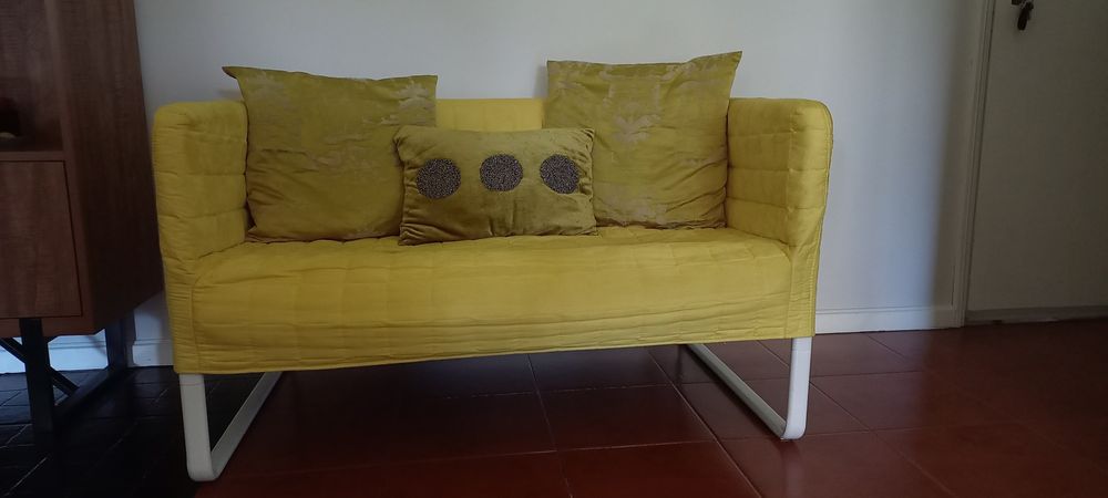 Sofá ikea amarelo