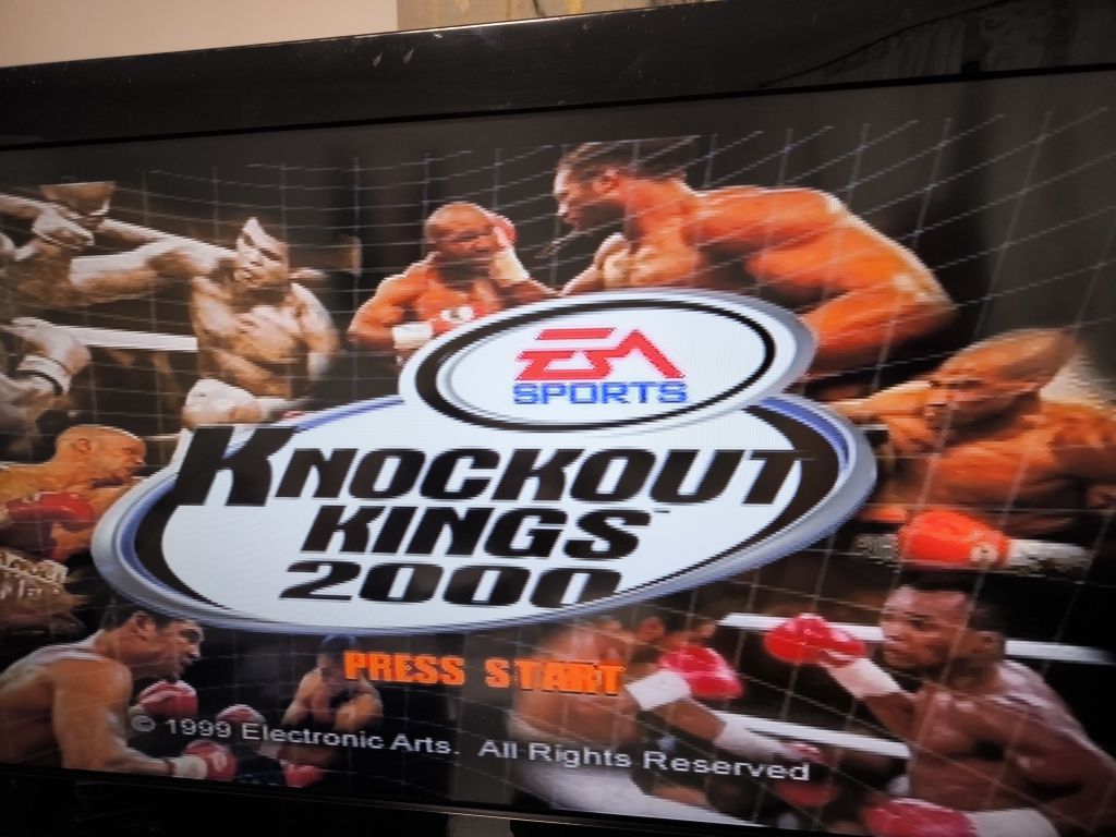 Knockout kings 2000 PlayStation 1 ps1 psx