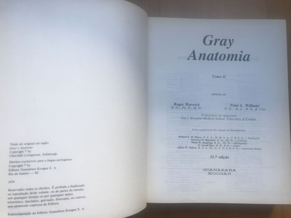 Gray Anatomia tomo I e II
